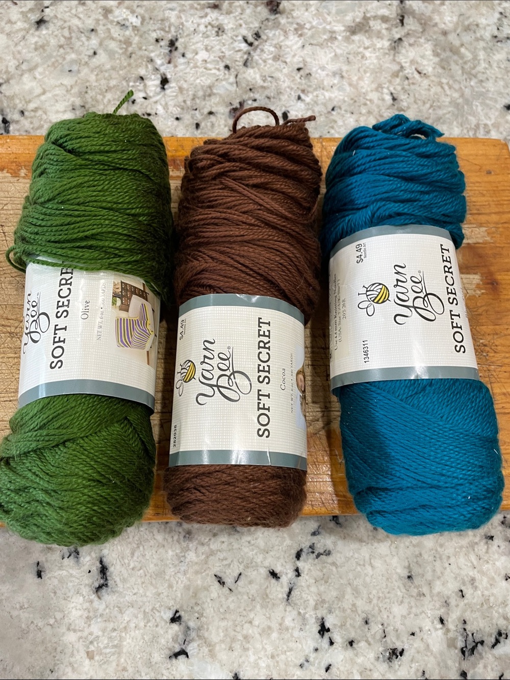 Yarn bee skeins of yarn